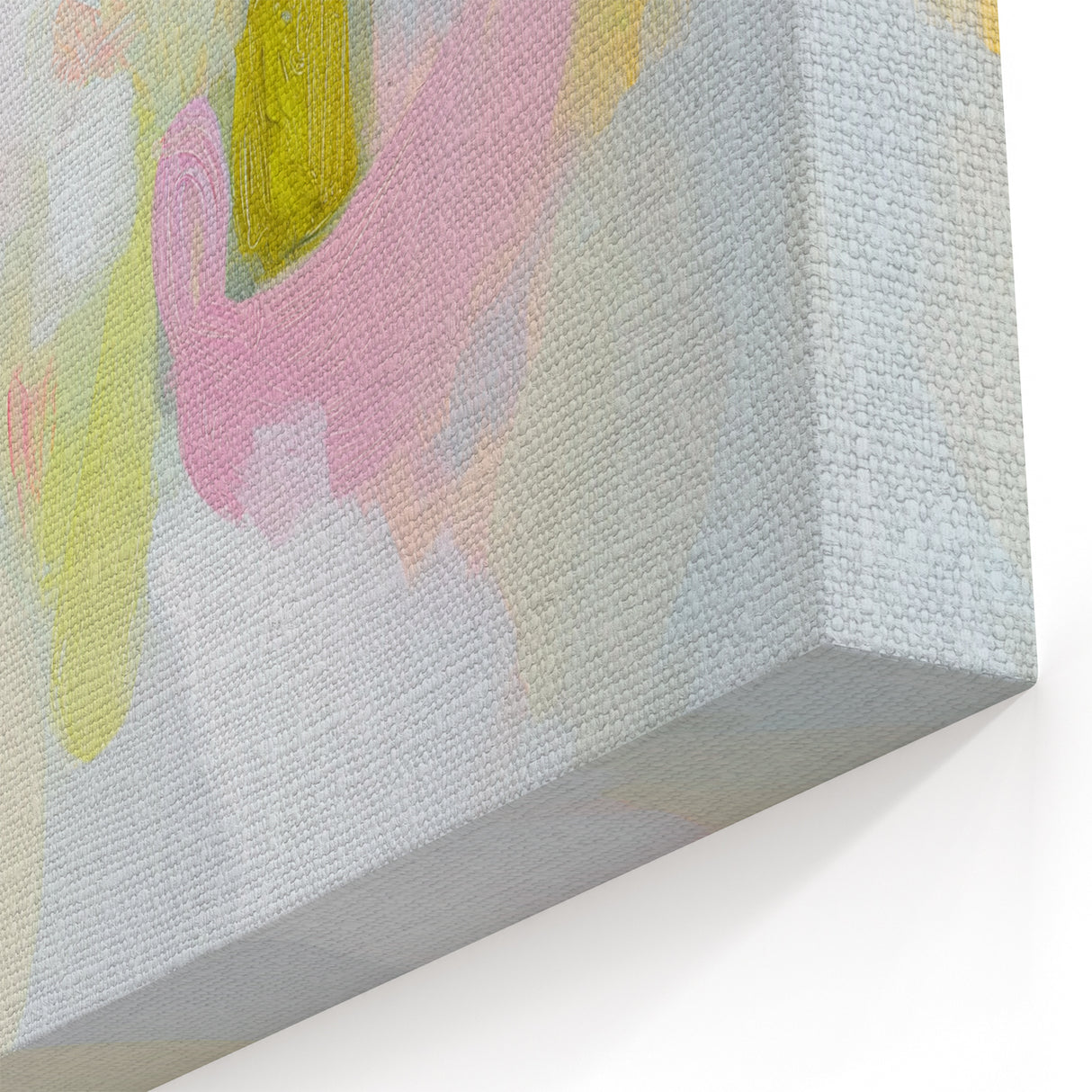 Modern Abstract Wall Art – Playful Pastel Color Canvas Print