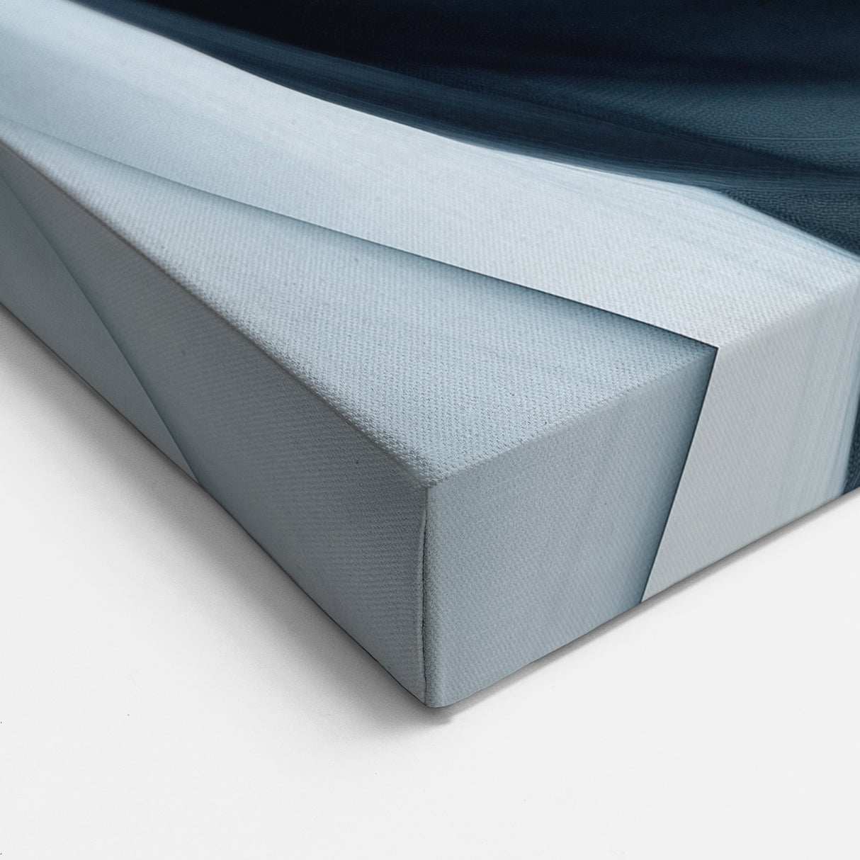 Minimalist Abstract Wall Art – Swirling Black, Beige & Gray Canvas