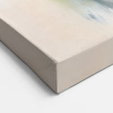 Large Abstract Wall Art – Red, Black & Olive Green Expressionist Canvas