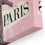 2020s Vintage Movie Poster – Mrs. Harris Goes to Paris | Retro Film Art