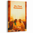 2020s Vintage Movie Poster – My First Summer | Retro Film Art