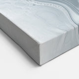 Modern Abstract Wall Art – Light Gray & White Minimalist Canvas