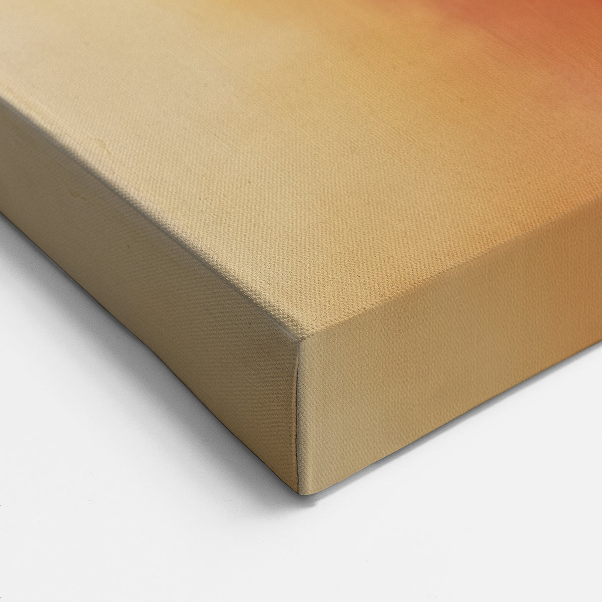 Large Colorful Abstract Wall Art – Red, Black & Orange Canvas Print