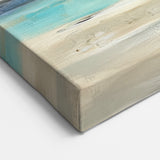 Ocean Breeze Abstract Wall Art – Blue & Teal Modern Canvas Print
