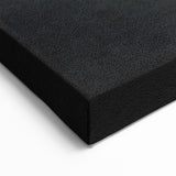 Winter Trees Abstract Wall Art – Light Blue & Gray Canvas Print