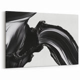 Bold Abstract Wall Art Collection – Expressive Black Brush Strokes