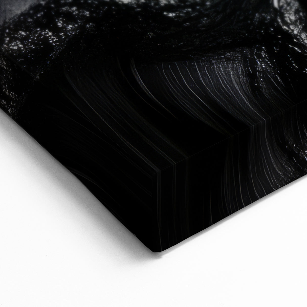 Bold Abstract Wall Art Collection – Expressive Black Brush Strokes