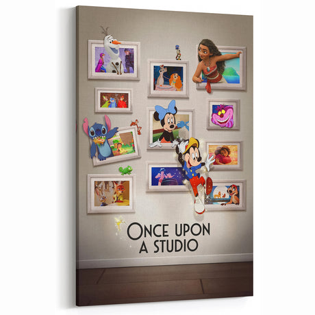 Once Upon a Studio 2020s Vintage Movie Poster Wall Art Print