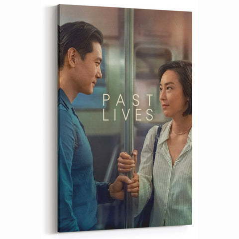 Past Lives 2020s Vintage Movie Poster – Limited Retro Wall Print
