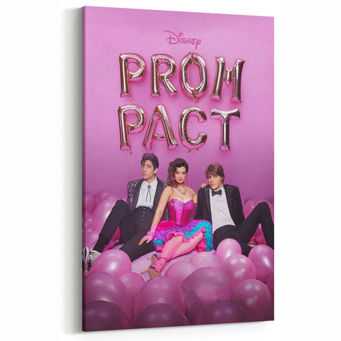Prom Pact 2020s Vintage Movie Poster – Retro Teen Rom-Com Wall Art