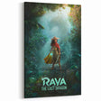 Raya and the Last Dragon Poster – 2020s Vintage Fantasy Wall Art