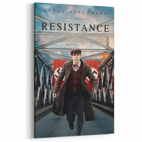 Resistance 2020s Vintage Movie Poster - Retro Film Art Wall Decor