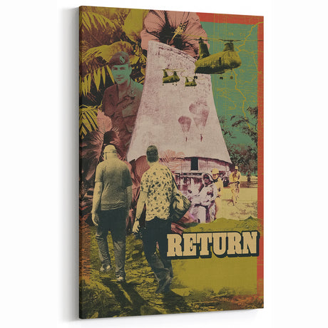 Return 2020s Vintage Movie Poster - Retro Film Art for Home Decor