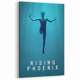 Rising Phoenix 2020s Vintage Movie Poster - Retro Sports Film Art