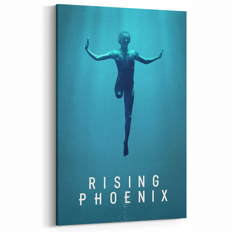 Rising Phoenix 2020s Vintage Movie Poster - Retro Sports Film Art
