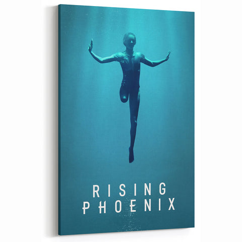 Rising Phoenix 2020s Vintage Movie Poster - Retro Sports Film Art