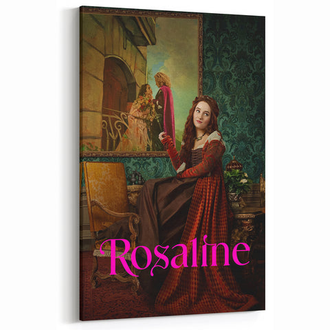 Rosaline 2020s Vintage Movie Poster - Retro Romantic Comedy Wall Art