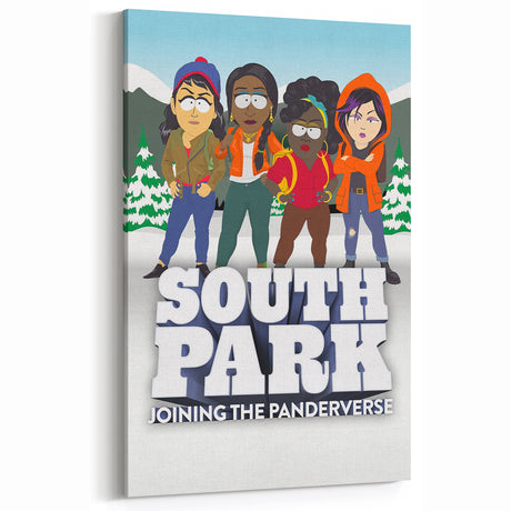 South Park Panderverse Poster – 2020s Vintage Retro Film Art