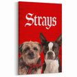 Strays 2020s Vintage Movie Poster – Retro Comedy Film Art Print