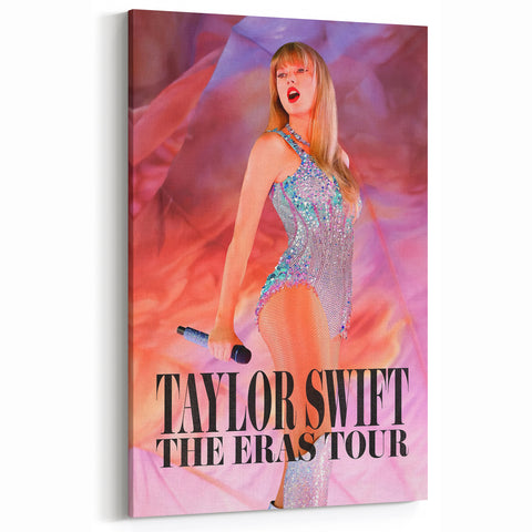 Taylor Swift Eras Tour Poster – 2020s Vintage Concert Art Print