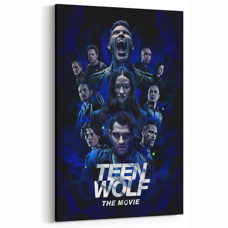 Teen Wolf The Movie Poster – 2020s Vintage Supernatural Art Print