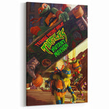 TMNT Mutant Mayhem Poster – 2020s Vintage Retro Action Art