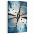 TENET 2020s Vintage Movie Poster – Retro Sci-Fi Thriller Wall Art