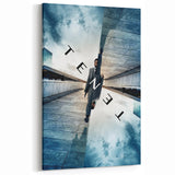 TENET 2020s Vintage Movie Poster – Retro Sci-Fi Thriller Wall Art