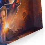 The Adam Project Poster – 2020s Vintage Sci-Fi Movie Wall Art