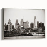 Landscape art painting featuring a vintage poster style with vibrant colors on a black background, printed on canvas.