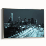 Landscape art painting of a colorful, vintage-style forest scene on black canvas, ideal for living room decor.