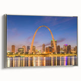 Landscape art painting of a colorful forest scene on a black background, styled as a vintage poster.