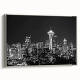 Landscape art painting featuring a vintage poster style, with vibrant colors on a black background.