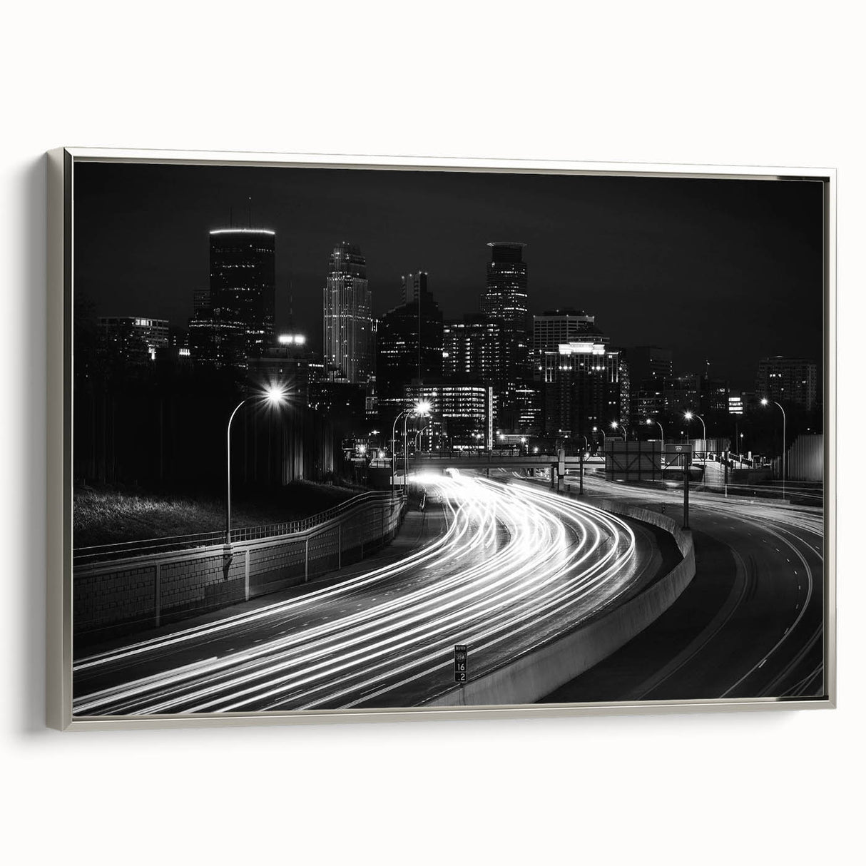 Landscape art painting depicting a colorful, vintage-style scene on a black background, ideal for living room decor.