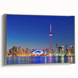 Landscape art painting featuring a vibrant, colorful forest scene on a black background.