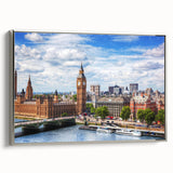 Landscape art painting featuring colorful abstract forms on a black background, ideal for modern living room decor.