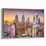 Landscape art painting featuring a vintage poster style with a colorful palette on a black background.