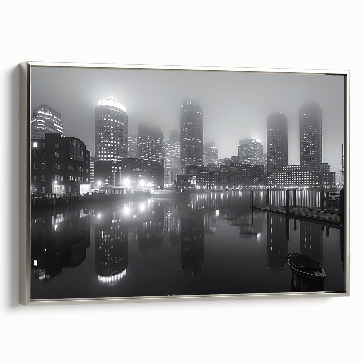 Landscape art painting depicting a colorful rural scene on a black background, ideal for living room decor.