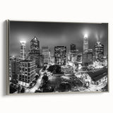 Landscape art painting of a mountainous region in vibrant twilight hues on a rolled canvas, ideal for living room decor.
