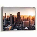 Landscape art painting of a colorful forest scene on a black background, ideal for living room decor.