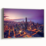 Landscape art painting featuring a colorful abstract design on a vintage poster.