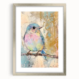 Silver 8-frame with mat, showcasing a sleek front view design ideal for displaying photographs or artwork. Perfect for modern decor and home styling.