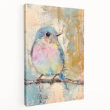 Stretched canvas art showcasing a vibrant abstract design, emphasizing bold colors and dynamic brushstrokes, ideal for modern home decor. Perfect for enhancing living spaces with a touch of creativity and style.