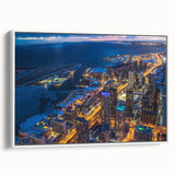 Extra large vintage poster art featuring a colorful abstract design on black background, ideal for living room decor.