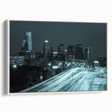 Extra large vintage poster art featuring a colorful abstract design on black background, ideal for living room decor.