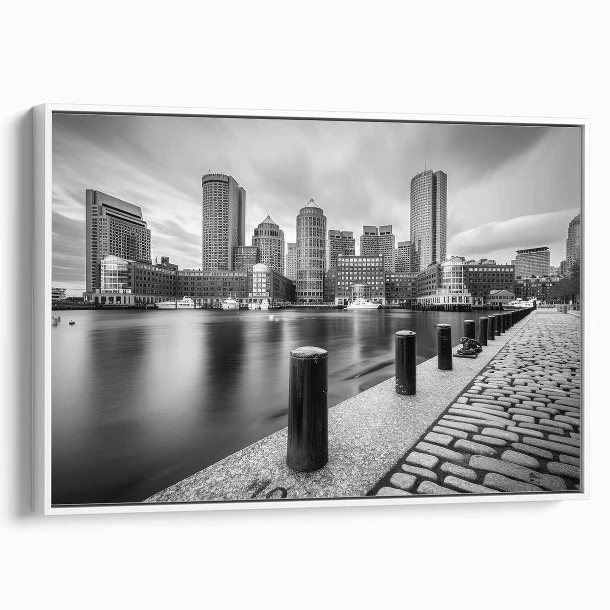 Vintage poster art of a dynamic cityscape in vibrant colors on extra large canvas, ideal for living room decor.