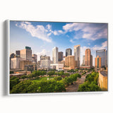 Vintage poster art of a colorful abstract design on extra-large canvas, ideal for living room decor.