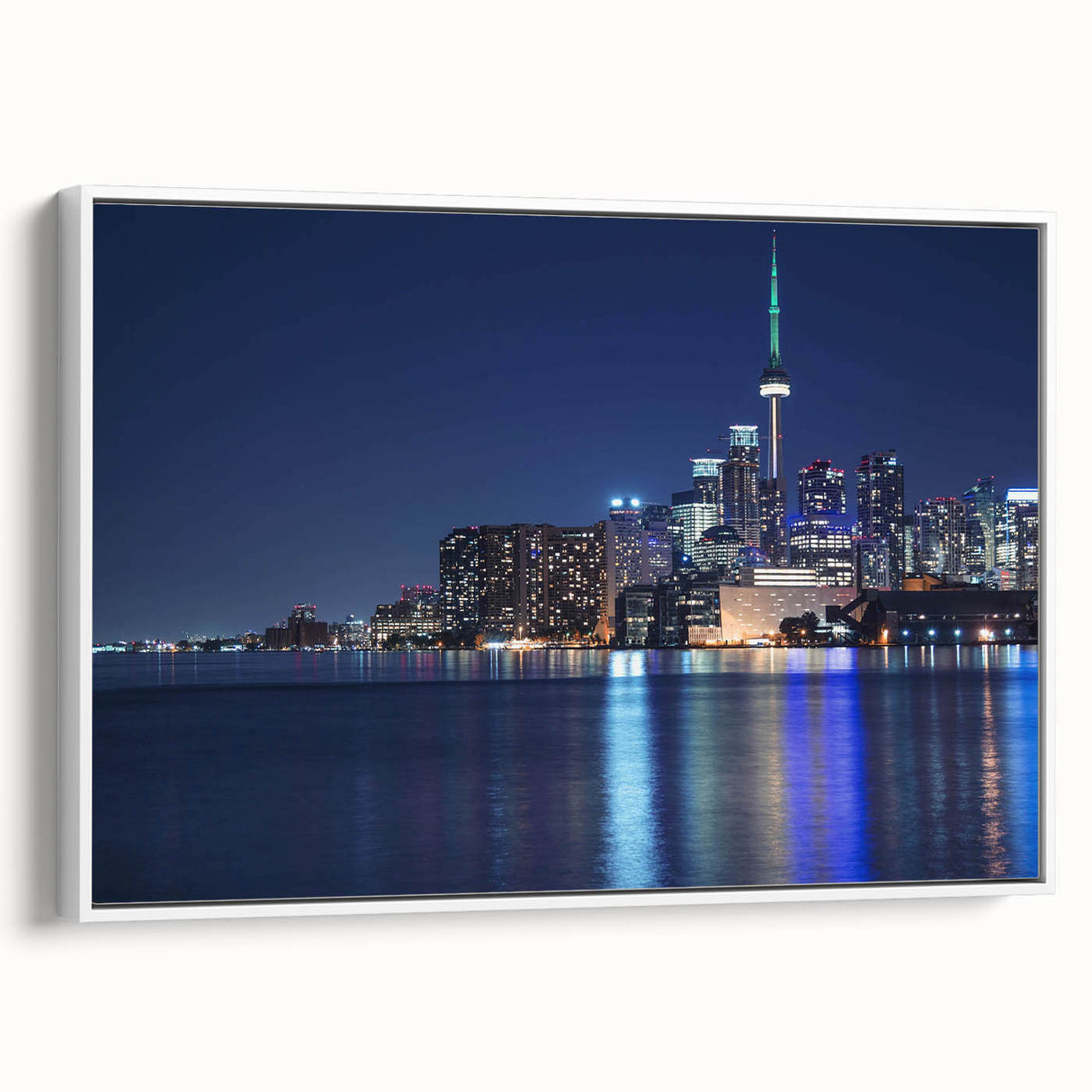 Vintage poster art featuring a colorful abstract design on a black background, printed on extra large canvas.