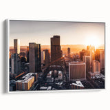 Vintage poster art featuring colorful abstract design on extra large canvas, ideal for living room decor.