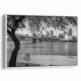 Vintage poster art featuring a colorful circus scene on extra large canvas, ideal for living room décor.